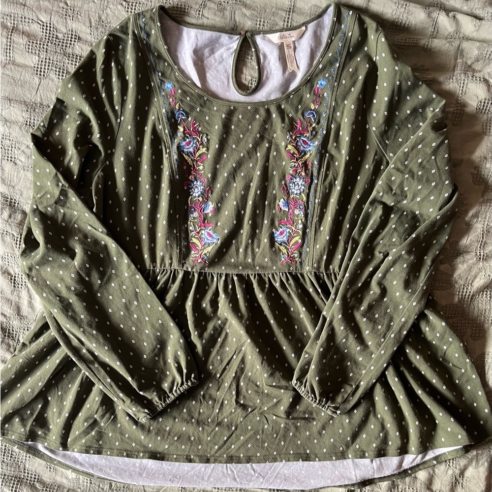 Matilda Jane Through Generations Peasant Blouse XXL